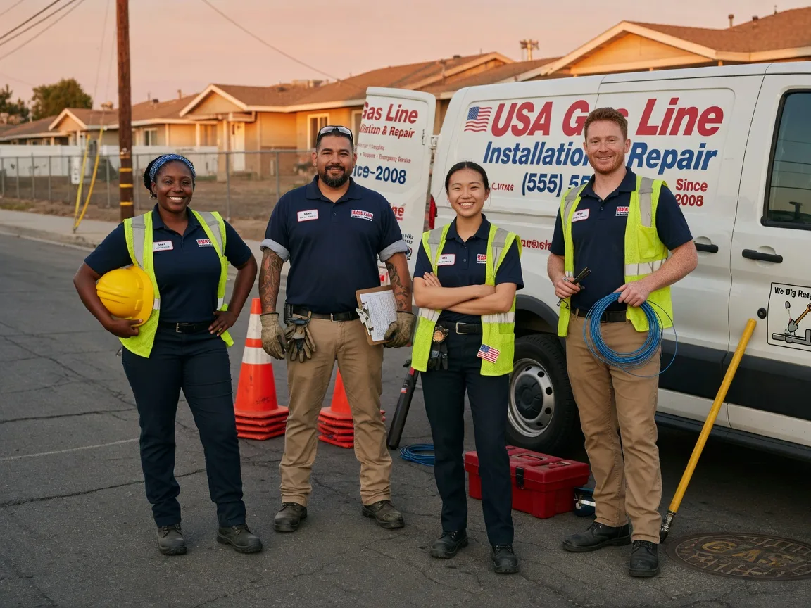 Gas Line Installation company in Lawrence Township, NJ